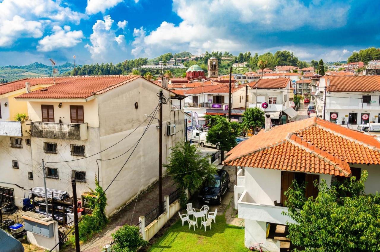 Hotel Tassos-Despina Pefkochori Buitenkant foto