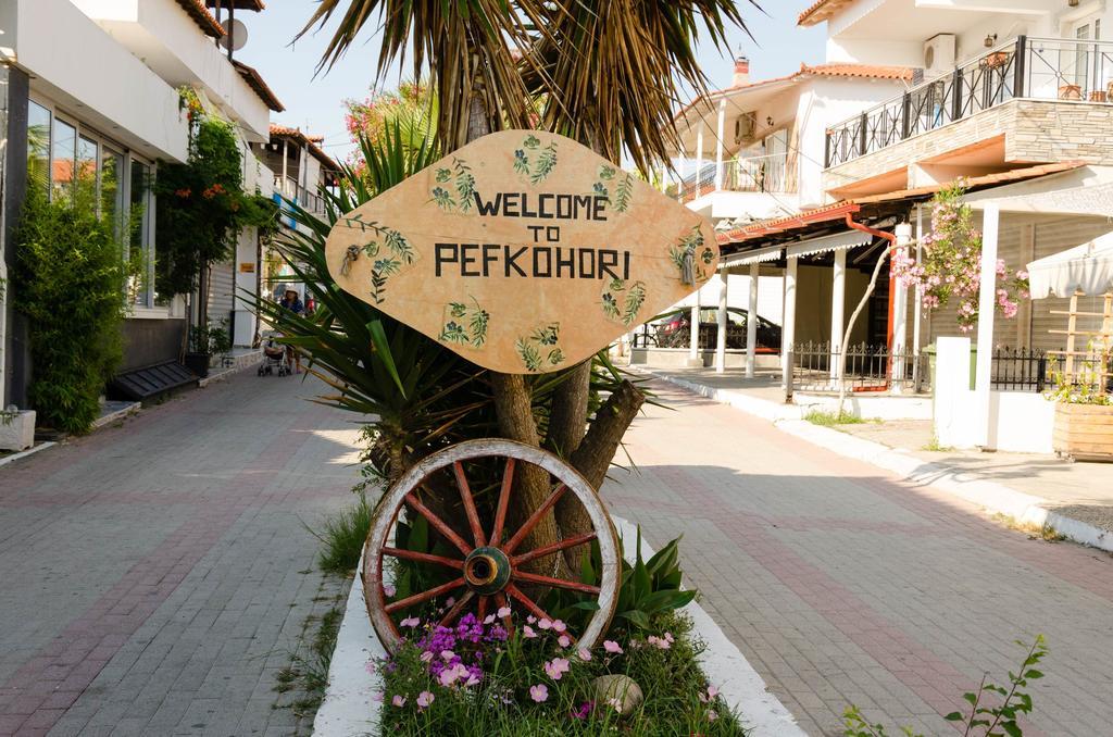 Hotel Tassos-Despina Pefkochori Buitenkant foto